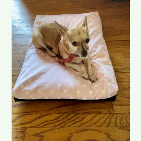 Pink Polka Dot Dog Bed and Cat Bed Duvet Cover
