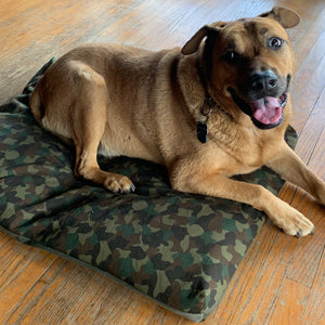Jungle Camo Pet Bed Cover - One of a Kind